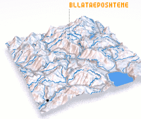 3d view of Bllata e Poshtëme