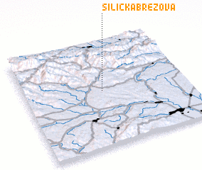 3d view of Silická Brezová