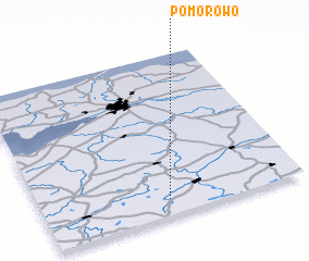 3d view of Pomorowo