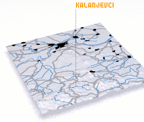 3d view of Kalanjevci