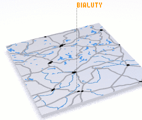 3d view of Białuty