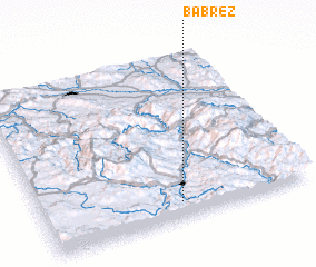 3d view of Babrež
