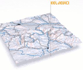 3d view of Keljevići