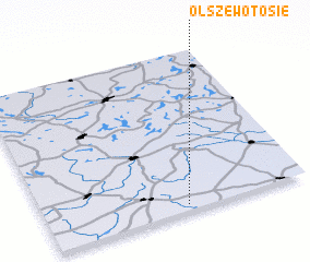 3d view of Olszewo Tosie