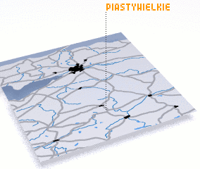3d view of Piasty Wielkie