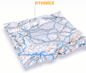 3d view of Vitkoviće