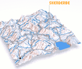 3d view of Skënderbe