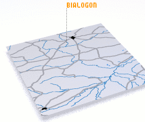 3d view of Białogon