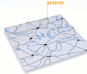3d view of Butryny
