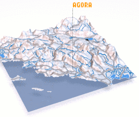 3d view of Agorá