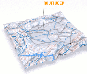 3d view of Novi Tučep