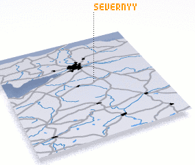 3d view of Severnyy