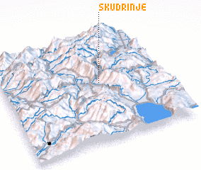 3d view of Skudrinje