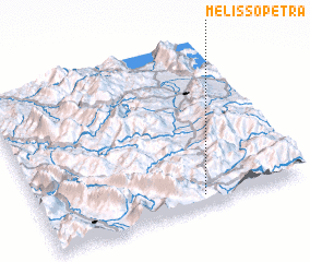 3d view of Melissópetra