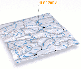 3d view of Klęczany