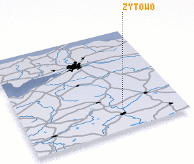 3d view of Żytowo