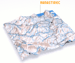 3d view of (( Manastirec ))