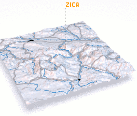 3d view of Žiča