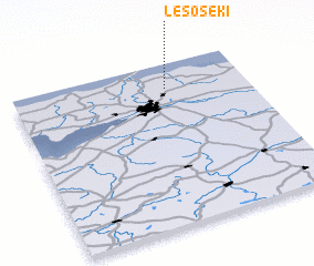 3d view of Lesoseki