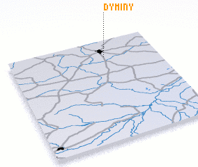 3d view of Dyminy