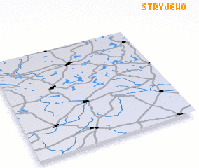 3d view of Stryjewo