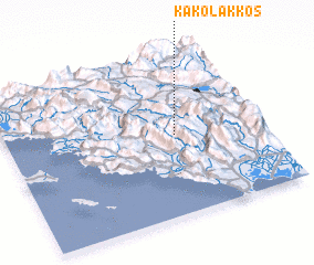 3d view of Kakólakkos