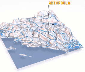 3d view of Artopoúla
