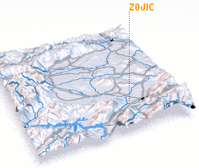 3d view of Zojić