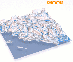 3d view of Kontátes