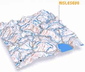 3d view of Misleševo