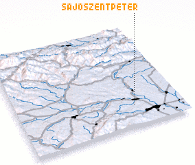 3d view of Sajószentpéter