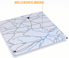 3d view of Wolica Siesławska