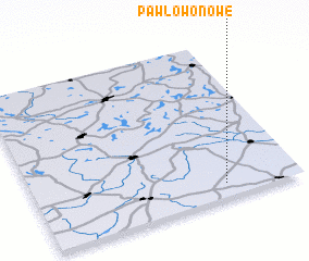 3d view of Pawłowo Nowe