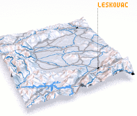 3d view of Leskovac