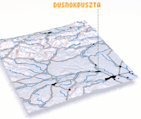 3d view of Dusnokpuszta