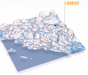 3d view of Loúros