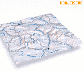 3d view of Donje Isevo