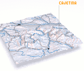 3d view of Čajetina