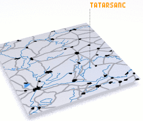 3d view of Tatársánc