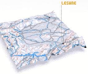 3d view of Lešane