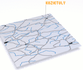 3d view of Kozietuły