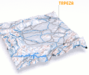 3d view of Trpeza