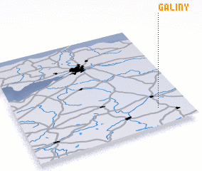 3d view of Galiny