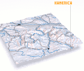 3d view of Kamenica