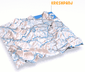 3d view of Kreshpanj