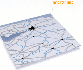 3d view of Berëzovka