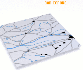 3d view of Babice Nowe