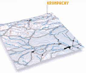 3d view of Krompachy