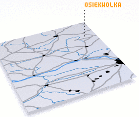 3d view of Osiek Woʼlka