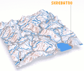 3d view of Skrebatno